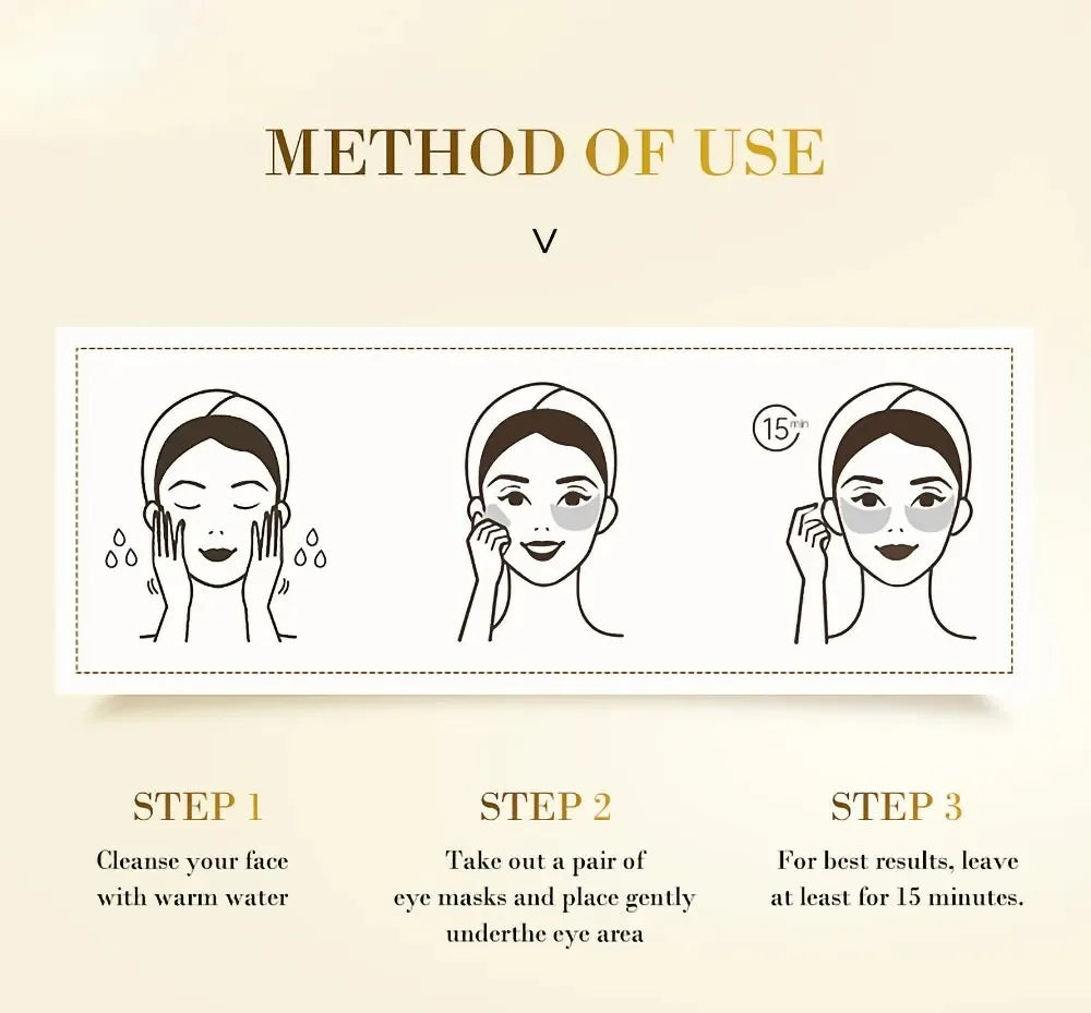 Mascarilla de ojos de algas y colágeno: hidratación y antiojeras