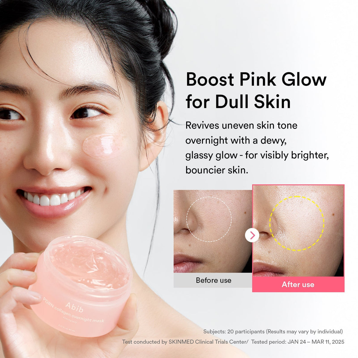 Abib PDRN Collagen Overnight Mask Firming Jelly – Mascarilla de noche PDRN y colágeno 80 ml