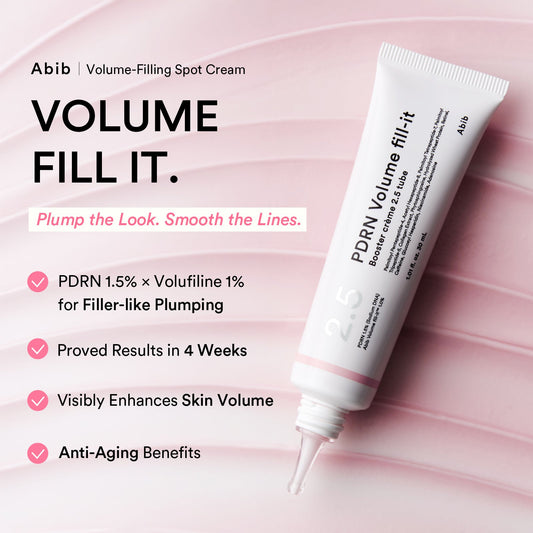 Abib PDRN Volume Fill-it Booster Crème 2.5 Tube – Crème booster PDRN 30 ml