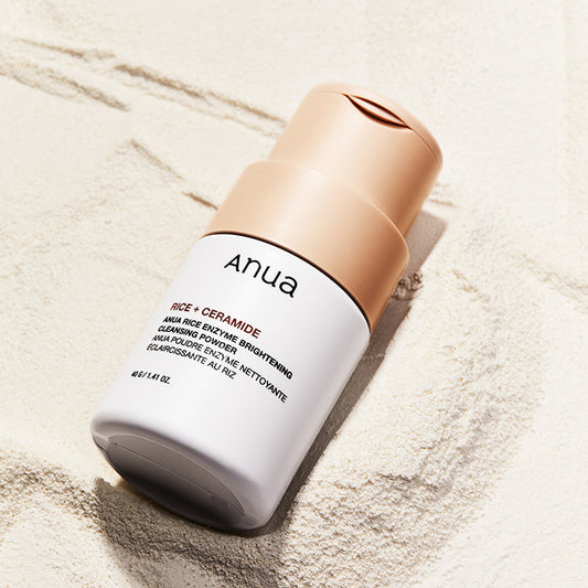 Anua Rice Enzyme Brightening Cleansing Powder – Poudre nettoyante enzymatique au riz 40 g