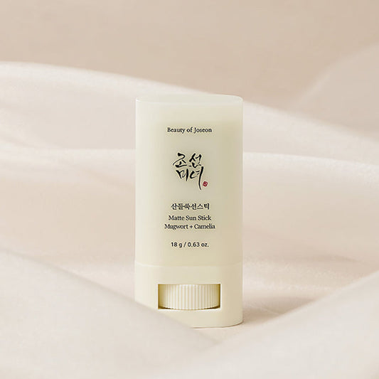 Beauty of Joseon Matte Sun Stick Mugwort + Camelia SPF50+ – Stick solaire mat SPF 50+ 18 g