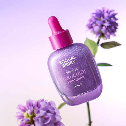 EQQUALBERRY Bakuchiol Plumping Serum – Sérum visage au bakuchiol 30 ml