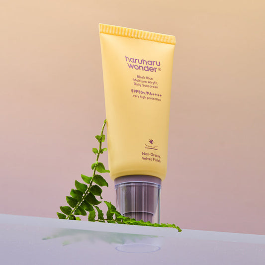 Haruharu Wonder Black Rice Moisture Airyfit Daily Sunscreen SPF50+ PA++++ – Crème solaire Black Rice Airyfit SPF50+ PA++++ 50 ml