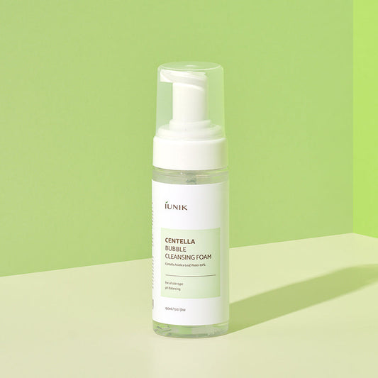 iUNIK Centella Bubble Cleansing Foam – Mousse nettoyante Centella Bubble 150 ml