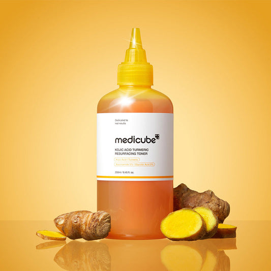 Medicube Kojic Acid Turmeric Resurfacing Toner 250 ml — visuel 2