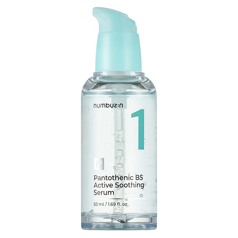 Numbuzin No.1 Pantothenic B5 Active Soothing Serum – B5 and niacinamide hydrating serum 50 ml
