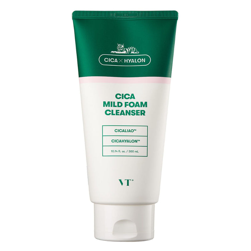 VT Cosmetics Cica Mild Foam Cleanser – Centella cleansing foam 300 ml