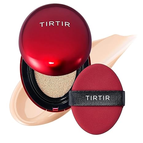 TIRTIR Mask Fit Red Cushion – Base de maquillaje 17C Porcelain 18 g