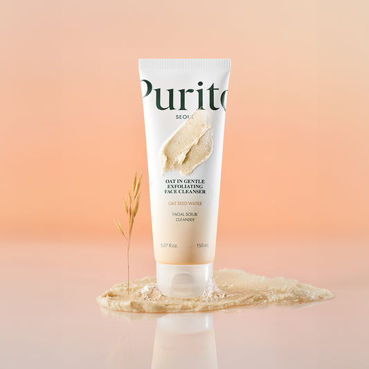 PURITO SEOUL Oat In Gentle Exfoliating Face Cleanser 150 ml — Nettoyant visage exfoliant