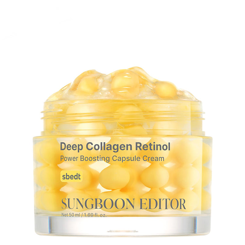 Sungboon Editor Deep Collagen Retinol Power Boosting Capsule Cream 50 ml — Crema facial con retinol