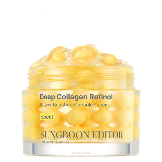 Sungboon Editor Deep Collagen Retinol Power Boosting Capsule Cream 50 ml — Crème visage au rétinol
