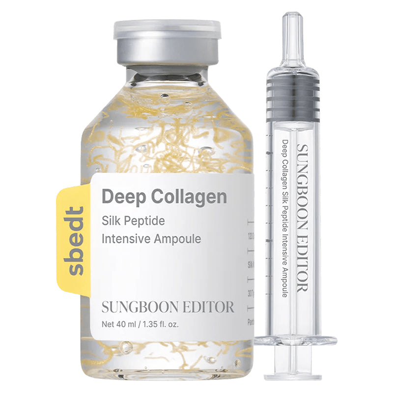 Sungboon Editor Deep Collagen Silk Peptide EGF Intensive Ampoule 40 ml — Hydrating facial serum
