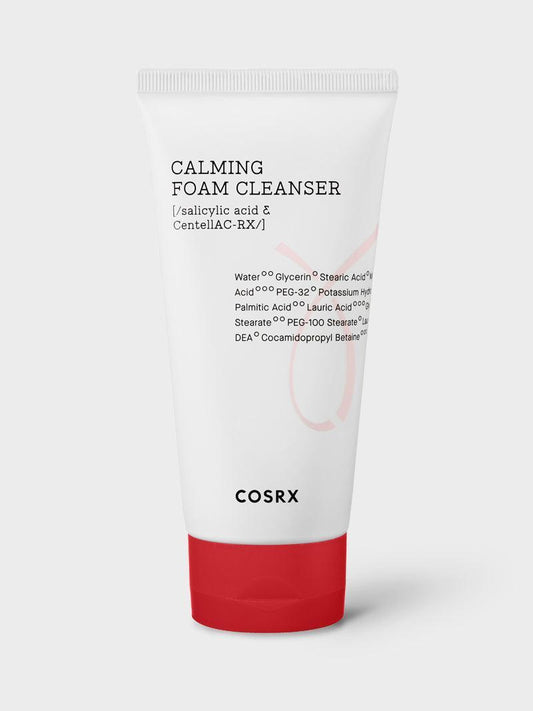 COSRX AC Collection Calming Foam Cleanser 150 ml — Nettoyant visage moussant
