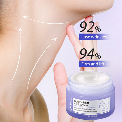 Crème Raffermissante Cou et Décolleté – Effet Lifting Anti-Rides pour Peau Lisse