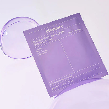 BIODANCE Rejuvenating Caviar PDRN Real Deep Mask – Premium Masks x4