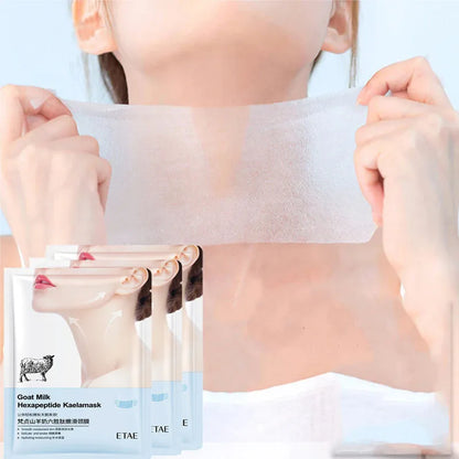 Mascarilla KaelaMask con Hexapéptidos de Leche de Cabra | Mascarilla Hidratante y Reafirmante para el Cuello