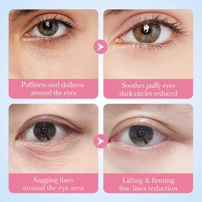 Mascarilla de colágeno para ojos Sakura: antiojeras, antihinchazón e hidratación