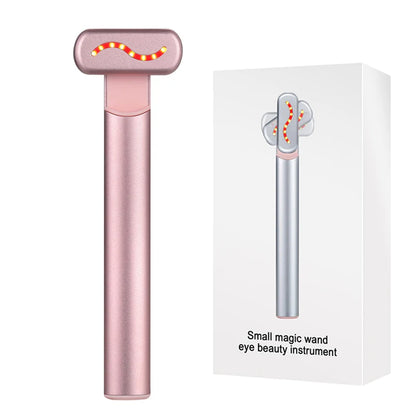 Skincare Wand EMS: Dispositivo de lifting facial y de cuello con microcorrientes y luz roja