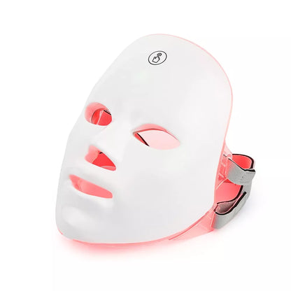 Máscara facial LED recargable | Tratamiento profesional antiedad y radiante