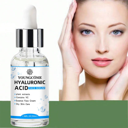 Sérum facial coreano de ácido hialurónico: esencia hidratante profunda para una piel suave y luminosa | Cuidado facial antiedad y reparador