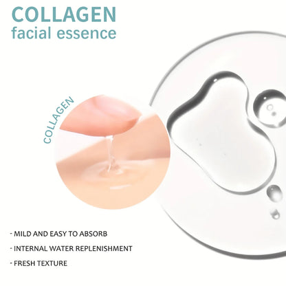 Esencia facial de colágeno: hidratante antiedad y radiante