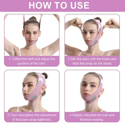 Bandeau Minceur Visage V-Line – Pour un Visage Sculpté et Raffermi