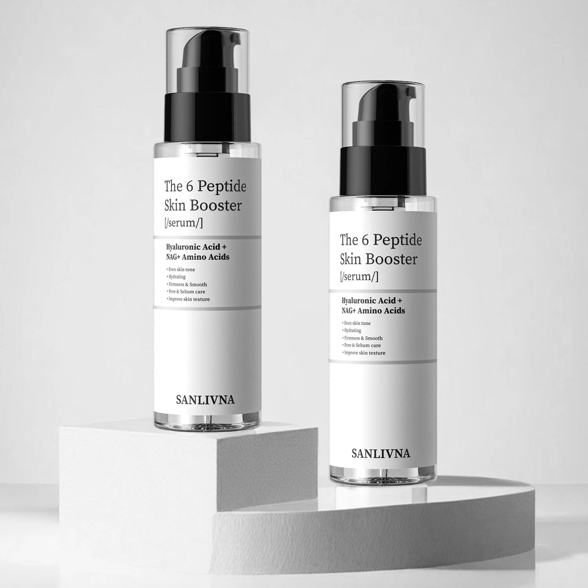The 6 Peptide Skin Booster Serum | Anti-Wrinkle, Radiance and Hydration Serum