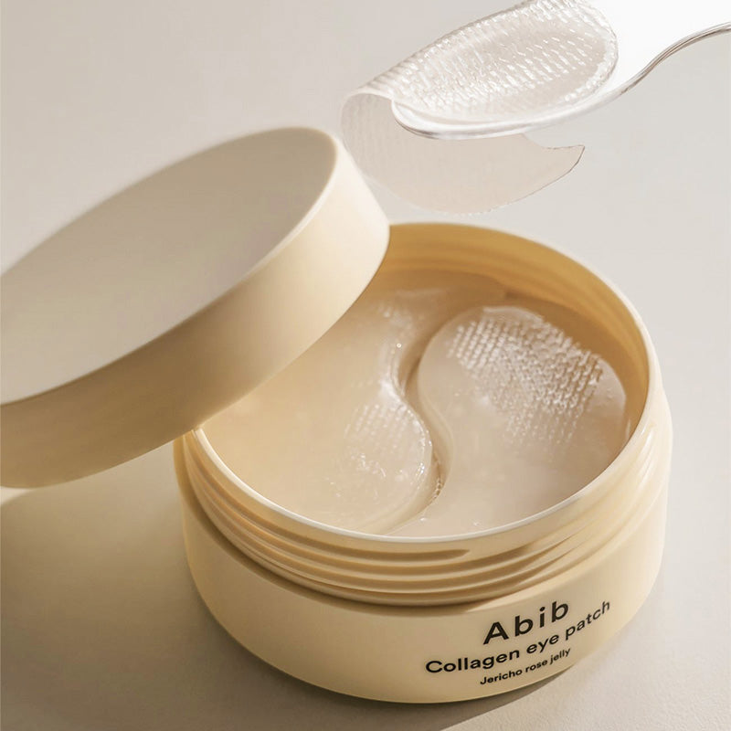 Abib Collagen Eye Patch Jericho Rose Jelly – Patches yeux au collagène 90 g (60 patches)