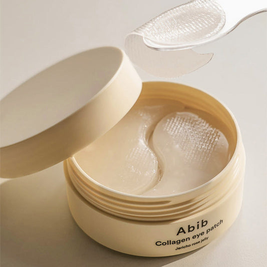 Abib Collagen Eye Patch Jericho Rose Jelly – Patches yeux au collagène 90 g (60 patches)