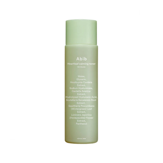 Abib Heartleaf Calming Toner Skin Booster – Lotion hydratante au heartleaf 200 ml