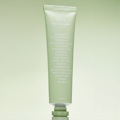 Abib Heartleaf Crème Calming Tube – Crème hydratante au heartleaf 75 ml