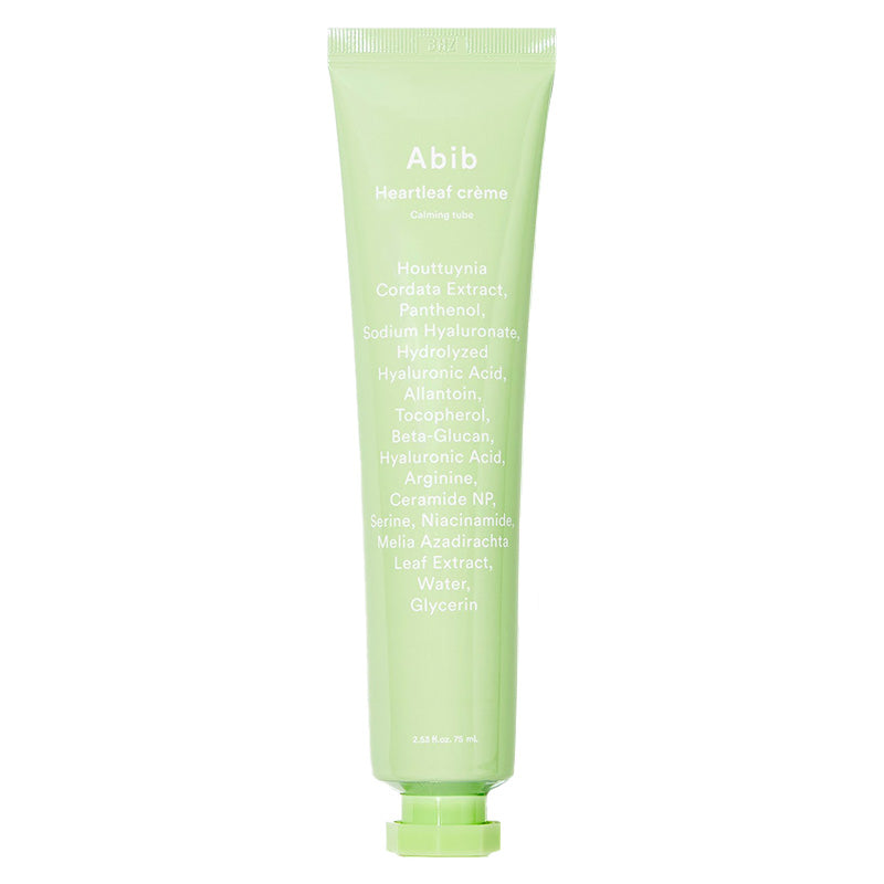 Abib Heartleaf Crème Calming Tube – Crème hydratante au heartleaf 75 ml
