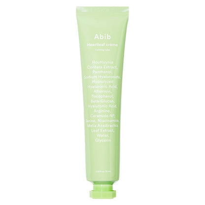Abib Heartleaf Crème Calming Tube – Crème hydratante au heartleaf 75 ml