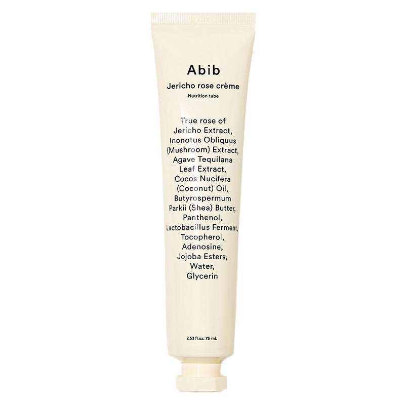Abib Jericho Rose Crème Nutrition Tube – Crème nourrissante rose de Jéricho 75 ml