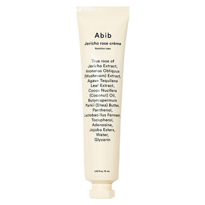 Abib Jericho Rose Crème Nutrition Tube – Crème nourrissante rose de Jéricho 75 ml