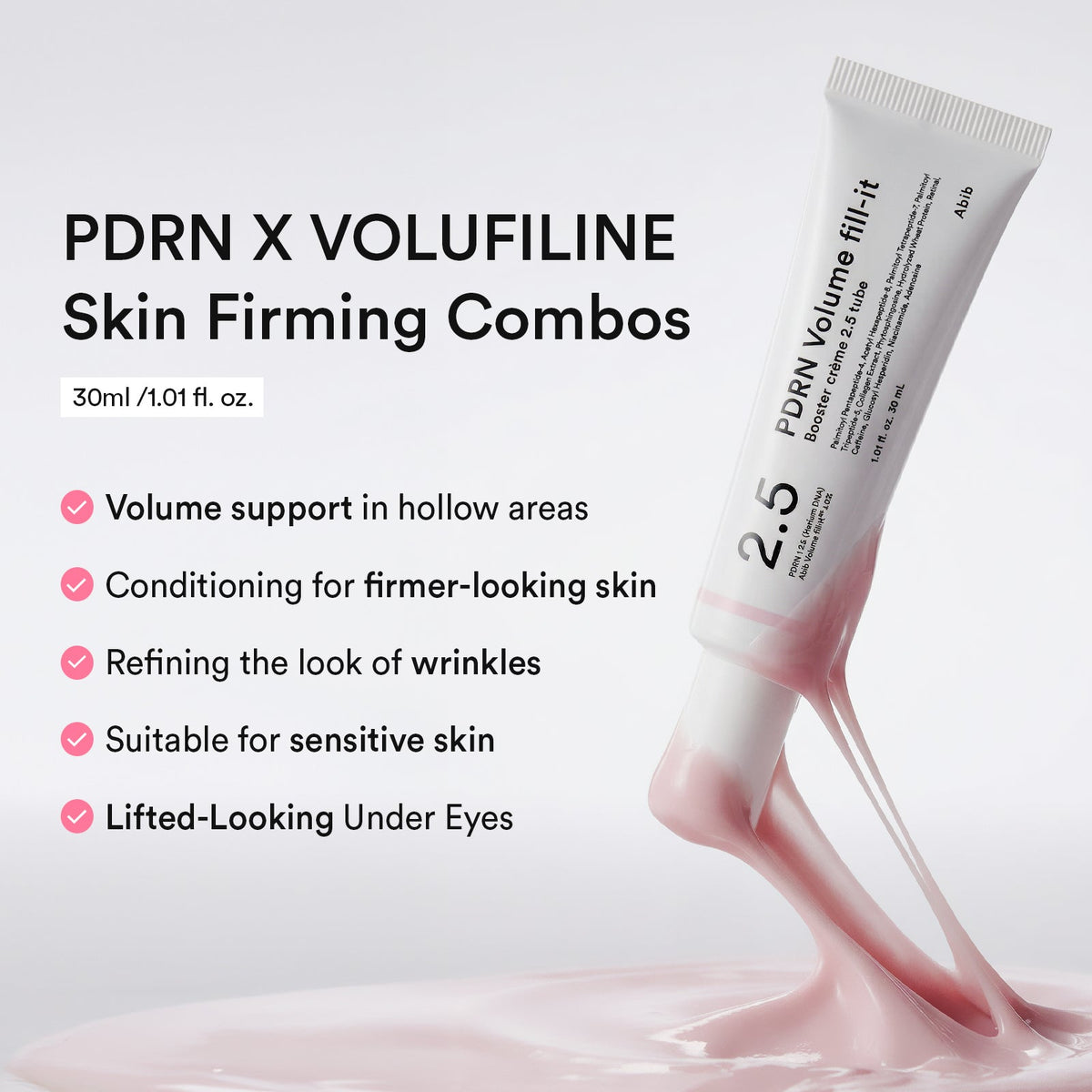 Abib PDRN Volume Fill-it Booster Crème 2.5 Tube – PDRN booster cream 30 ml