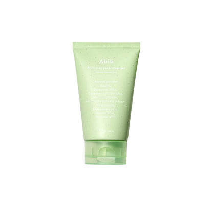 Abib Pore Clay Pack Cleanser Heartleaf Charcoal Foam – Nettoyant masque argile et charbon 120 ml