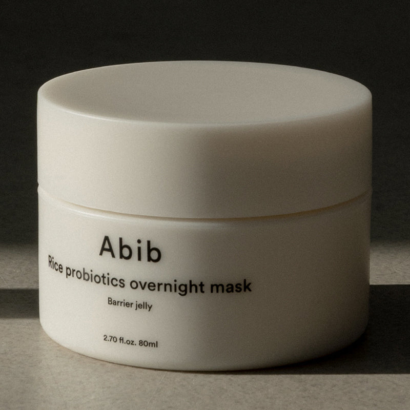 Abib Rice Probiotics Overnight Mask Barrier Jelly – Rice and ferments overnight mask 80 ml