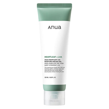 Anua Heartleaf LHA Moisture Peeling Gel – Gel exfoliante LHA con heartleaf 120 ml
