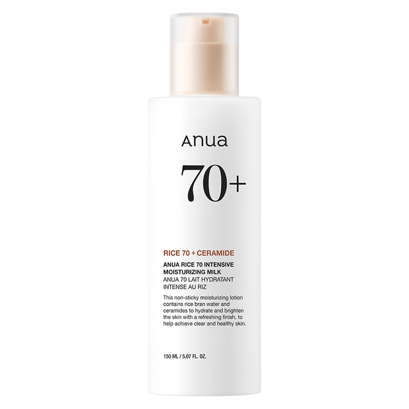 Anua Rice 70 Intensive Moisturizing Milk – Leche hidratante de arroz 150 ml
