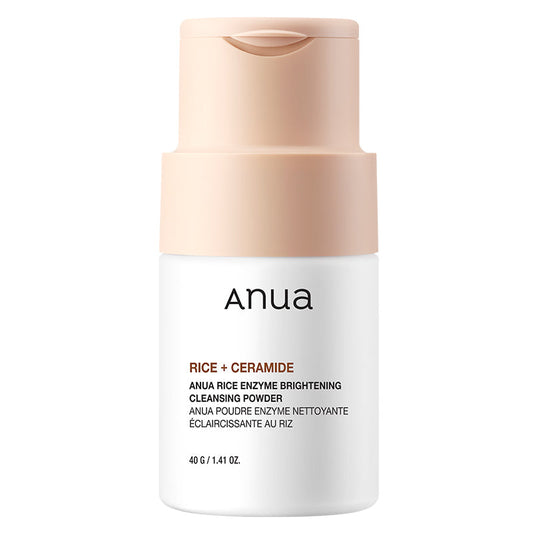 Anua Rice Enzyme Brightening Cleansing Powder – Poudre nettoyante enzymatique au riz 40 g