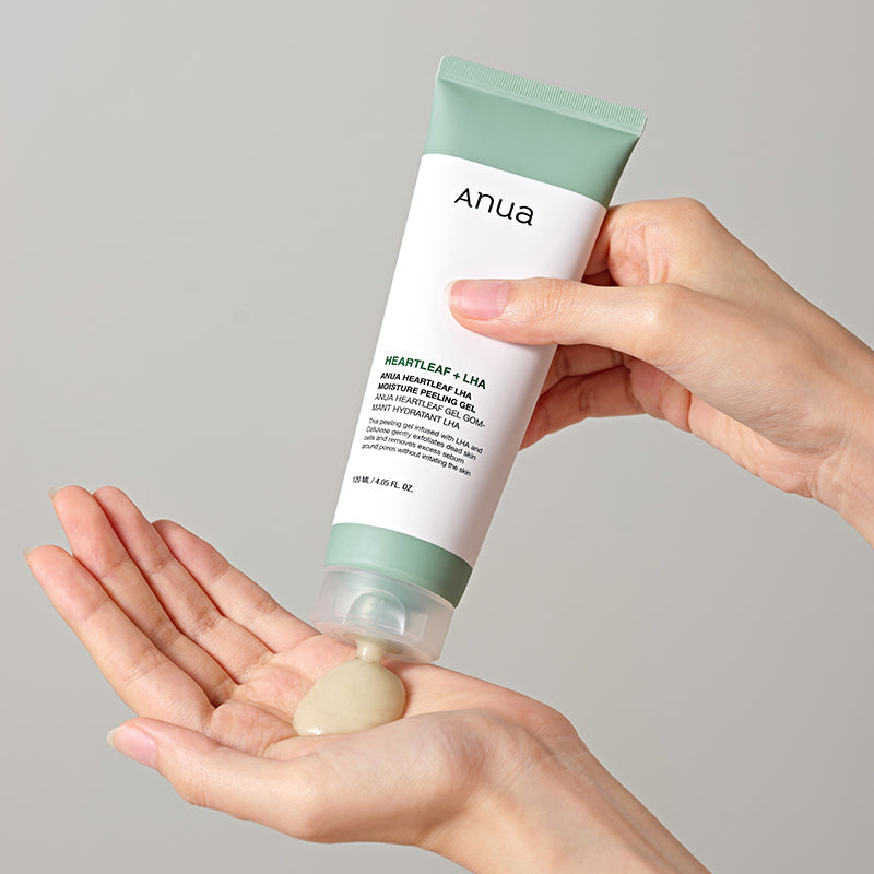 Anua Heartleaf LHA Moisture Peeling Gel – Gel exfoliante LHA con heartleaf 120 ml