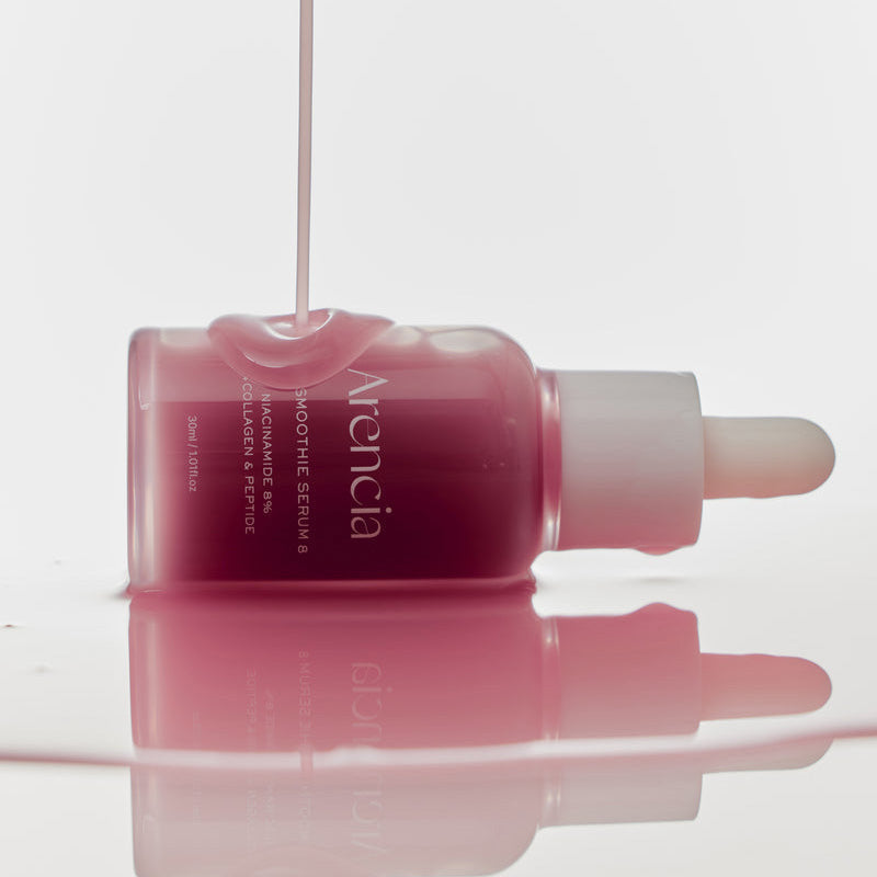 Arencia Fresh Red Smoothie Serum 8 – Sérum éclat collagène et niacinamide 30 ml