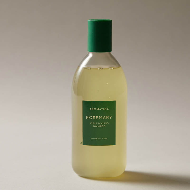 AROMATICA Rosemary Scalp Scaling Shampoo Jumbo – Champú de romero formato grande 400 ml