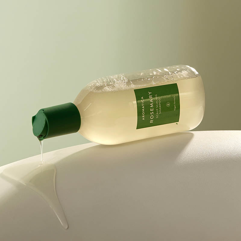 AROMATICA Rosemary Scalp Scaling Shampoo Jumbo – Champú de romero formato grande 400 ml