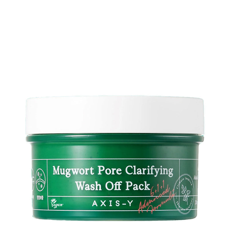 AXIS-Y Mugwort Pore Clarifying Wash Off Pack – Mascarilla con aclarado artemisa y arcillas 100 ml