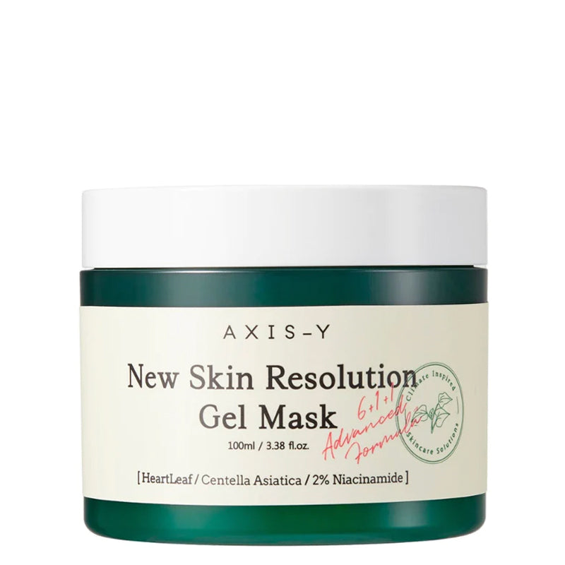 AXIS-Y New Skin Resolution Gel Mask – Mascarilla gel con aclarado niacinamida y cica 100 ml