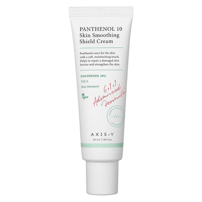AXIS-Y Panthenol 10 Skin Smoothing Shield Cream – Crema hidratante de pantenol 50 ml