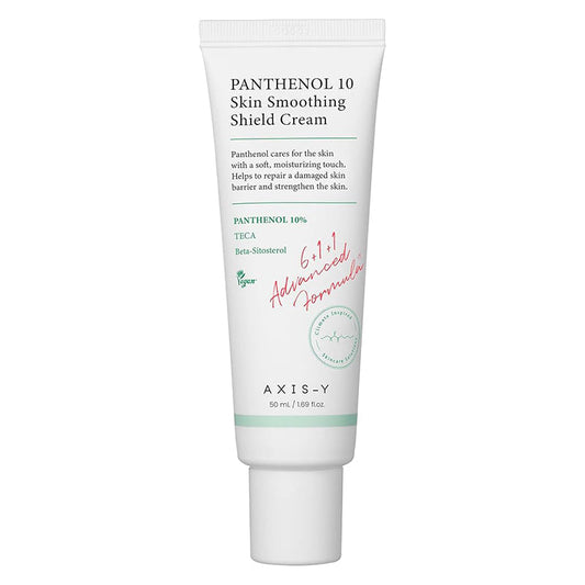 AXIS-Y Panthenol 10 Skin Smoothing Shield Cream – Crème hydratante au panthénol 50 ml