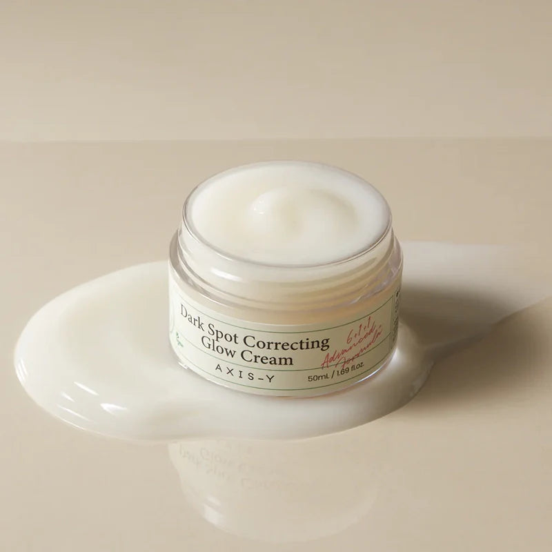 AXIS-Y Dark Spot Correcting Glow Cream – Crème éclat niacinamide et arbutine 50 ml